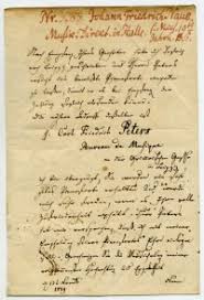 Stiftung Händel-Haus Halle - \u0026quot;Brief von Johann Friedrich Naue an ...