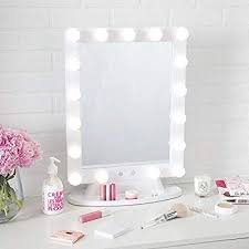 Amazon Com Thinkspace Beauty Extra Large Lighted Hollywood Makeup Vanity Mirror Led Bulb Lights Beau Vanity Mirror Makeup Mirror With Lights Makeup Vanity