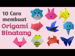Maybe you would like to learn more about one of these? 10 Cara Membuat Origami Binatang How To Make Animal Origami Youtube