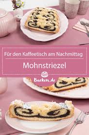 Mohnstriezel Rezept Von Backen De Rezept Lebensmittel Essen Rezepte Backen
