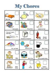 Chores Chart To Do List Printable Tasks Chart