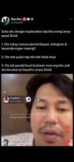 Lepas tengok Dol Podcast baru faham situasi. Shuib dari dulu memang pernah  merajuk dengan Jep. Sampai Jep & Mamat pergi rumah dia untuk pujuk. Tapi tu  lah dah tua2 ni, masing2 pun dah penat dengan ...