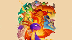 Spyro Reignited Trilogy Poster 2560x1440 Wallpaper Teahub Io