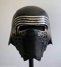 Star Wars The Force Awakens Kylo Ren Helmet Replica Movie Prop In 2020 Kylo Ren Helmet Star Wars Helmet Movie Props