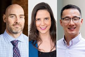 Before graduating, fourth-year @uva Engineering students designed ways to  make the world better. Mechanical engineering student Anne Forrest Butler  and her teammates show their driving simulator.