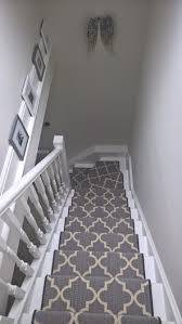 Axminster Carpets Royal Borough Trellis Steel Mid Grey Stair Runner House Staircase Home House Stairs