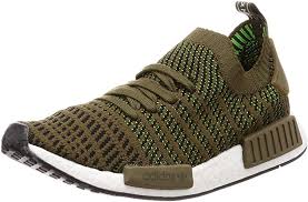 Adidas Herren Nmd R1 Stlt Primeknit Sneaker Grun Trace Olive Core Black Solar Slime 0 42 2 3 Eu Amazo Adidas Originals Herren Sneakers Mode Fitness Schuhe