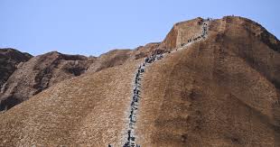 Mar 09, 2020 · according to aboriginal legends, uluru is at a crossroads between all of the sacred paths known as ivara that run through central australia. Uluru Climbed Legally For Last Time Today In Australia Right Before Climbing Ban Comes Into Effect Cbs News