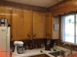 refinish flat panel kitchen cabinet