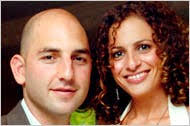 Stacy Mehrfar and Gavin Caganoff