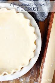 Alex did a trial of a vegan pie crust using coconut oil. Grandma S Secret Pie Crust Let S Dish Recipes