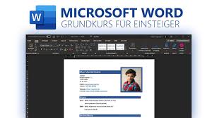 Beginne mit einer von apple gestalteten vorlage, um sofort ansprechende berichte, digitale bücher, lebensläufe, poster und vieles mehr anzufertigen. Microsoft Word Grundkurs Fur Einsteiger Deutsch 2020 Simontutorial De
