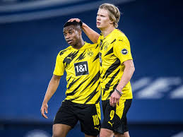 This star simply cannot stop scoring! Erling Haaland Tips Teammate Youssoufa Moukoko As Next Big Dortmund Star