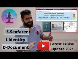 A record of each seafarer identity document (sid) issued will be maintained in a national database and its related. Video Identity Document
