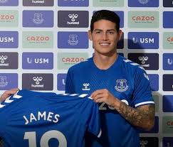 James rodríguez, 29, kolombya everton, 2020'den beri on numara piyasa değeri: Rodriguez I Have Signed For Everton To Win Things Nsno