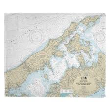 Longshore Tides Nautical Chart Shelter Island Sound And