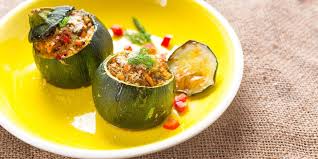 Courgettes Farcies Thon Mozzarella Recette Courgette Farcie Vegetarienne Courgettes Farcies Recette Avec Courgette