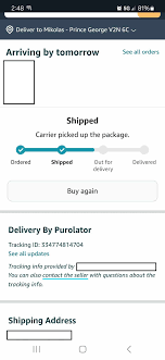 Ongoing Purolator Tracking Issues with Amazon - ODR, VTR - Need Community  Support and Advice