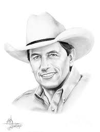 George Straight George Strait George Celebrity Drawings