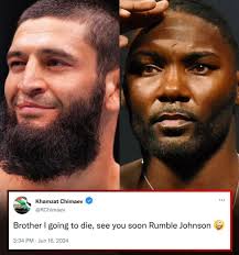 Cumquat announces fight with rumble johnson : r/mmamemes