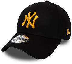 Black And Gold New York Yankees Hat Ny Yankees New Era 3930 League Essential Black Gold Stretch Fit Baseba Lovemycap Fitted Baseball Caps Ny Yankees Yankees News