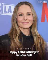 Happy Birthday to Kristen Bell! 📸: Getty