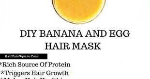 Diy Masque Masque Capillaire A La Banane Et Aux Oeufs A L Huile D Olive Et Au Miel Pour Cheveux Sec Masques Capillaires Cheveux Secs Huile D Olive Cheveux