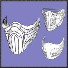 как сделать маску скорпиона из мортал комбат из бумаги 3 Mortal Kombat Mask Papercrafts Free Templates Download Mortal Kombat Mask Paper Mask Template Mortal Kombat