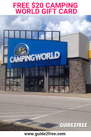 Where can i buy camping world gift cards. Free 20 Camping World Gift Card Guide2free Samples Camping World Gift Card Camping