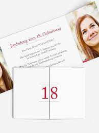 Hier finden sie vorlagen mit lustigen und witzigen texten. Einladung 18 Geburtstag Schreibklar