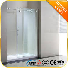 Home construction & decoration shower doors sliding glass shower door 2021 product list. Customized Hotel Bathroom Stainless Steel Bath Sliding Glass Shower Screen China Shower Doors Sliding Shower Door Made In China Com