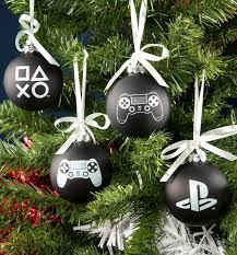Changing of the guard christmas bauble. Playstation Glass Christmas Bauble Decorations