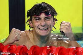 Samuel Short of Queensland competes in the Men's 800m Freestyle Final...  News Photo