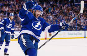 Lightning winger nikita kucherov exited less than three minutes into game 6 and did not return after leaving with an apparent injury. Lightning Re Sign Nikita Kucherov To 3 Year Contract