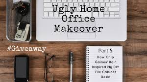 These diy arcade cabinet plans could inspire you. Ugly Home Office Makeover Part 5 The Diy File Cabinet Desk And How Chip Gaines Hair Inspired Me Beautiful Life Market