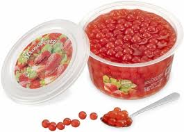 I've got 5 bubble tea recipe ideas to share, with flavors ranging from strawberry to matcha to iced coffee boba and more. Tifc Boba Bubble Tea Fruit Pearls Strawberry Crema