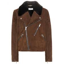 Suede Biker Jacket Leather Jackets Clothing Saint Laurent Luxury Fashion For Women Designer Clothing S Suede Biker Jacket Suede Biker Biker Jacket