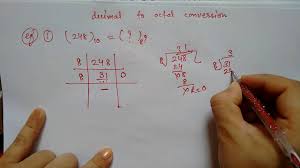 Decimal To Octal Conversion Very Easy