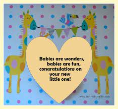 Wishing you and your newborn many years of good health, love, and happiness. Baby Congratulations Cards What To Write In A Baby Card