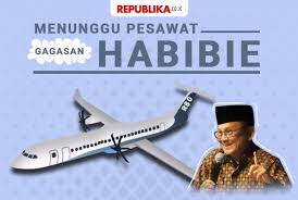 Beli diecast pesawat terbang online berkualitas dengan harga murah terbaru 2021 di tokopedia! Mewujudkan Mimpi Habibie Terbangkan R 80 Di Udara Nusantara Republika Online