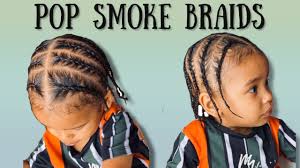 In this video i show how to do pop smoke inspired braids. Pop Smoke Braids Toddler Edition Youtube