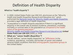 Foundation, documents the breadth, depth and persistence of health disparities across the nation to provide objective data to inform action for advancing health equity. Cancer And Disparities In Health Status Healthcare Delivery And Survival Presented November 30 2010 Ecu Center For Health Disparities Research Lecture Ppt Download