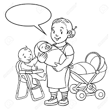 We did not find results for: Coloriage Livre Drole Femme Souriante La Mere Ou Nounou Avec Un Bebe Et Un Autre Sur La Chaise Pres De La Poussette Profession Serie Abc Enfants Illustration Vectorielle Avec Ballon Pour Le