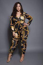 Plus Size Gorgeous Stylish Jumpsuit Stylish Jumpsuit Plus Size Summer Outfit Plus Size Tunic Dress