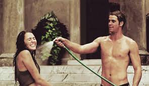 Image result for hose down girl gif