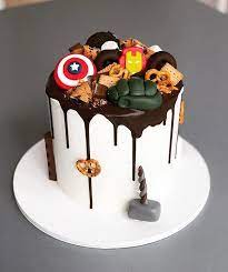 But the above is my take on her inspirational cake. Avengers Birthday Cake Ideas Popsugar Family
