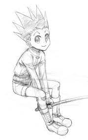 Gon Croquis De Dessin Anime Dessin Pikachu Dessin Kawaii