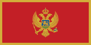 It is a red banner with broader golden edges all everywhere the red field with the coat of arms of montenegro in its midpoint. Flag Of Montenegro Britannica