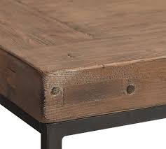 This console table provides plenty of storage to your entryway or living room, while bringing a traditional farmhouse accent. Malcolm 60 Rectangular Coffee Table Pottery Barn