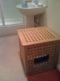 Kitty Litter Box From Ikea Hol Pet Furniture Cat Litter Box Cat Litter Box Enclosure